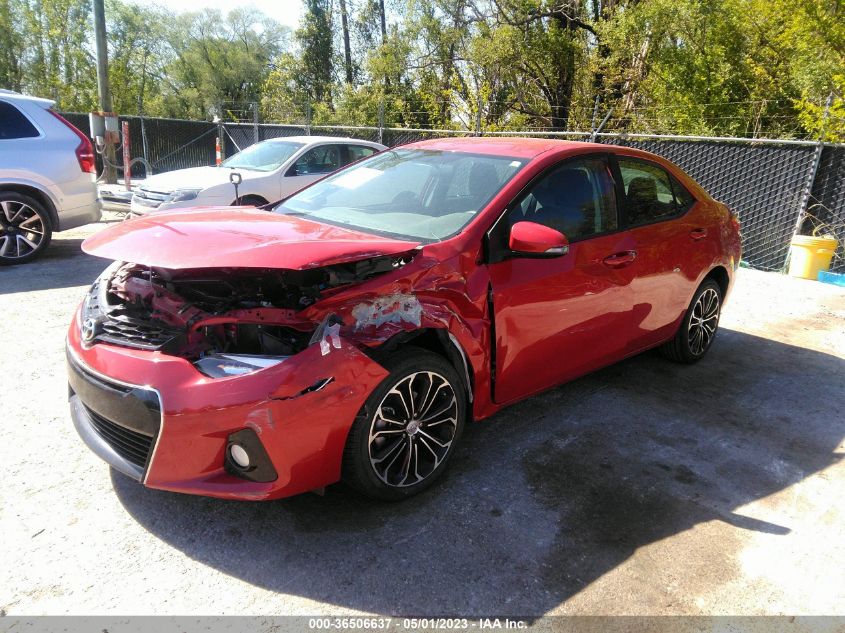 2016 TOYOTA COROLLA L/LE/S/S PLUS/LE PLUS - 2T1BURHE9GC562335