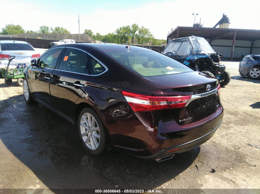 2013 TOYOTA AVALON XLE/LIMITED - 4T1BK1EBXDU023833