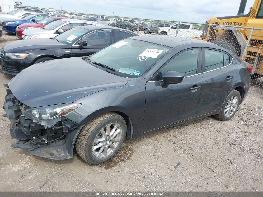 2016 MAZDA MAZDA3 I TOURING - 3MZBM1V73GM265220