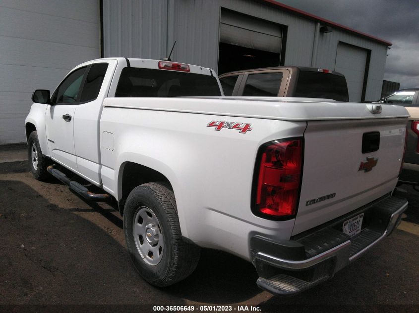 2016 CHEVROLET COLORADO 4WD WT - 1GCHTBEA2G1261965