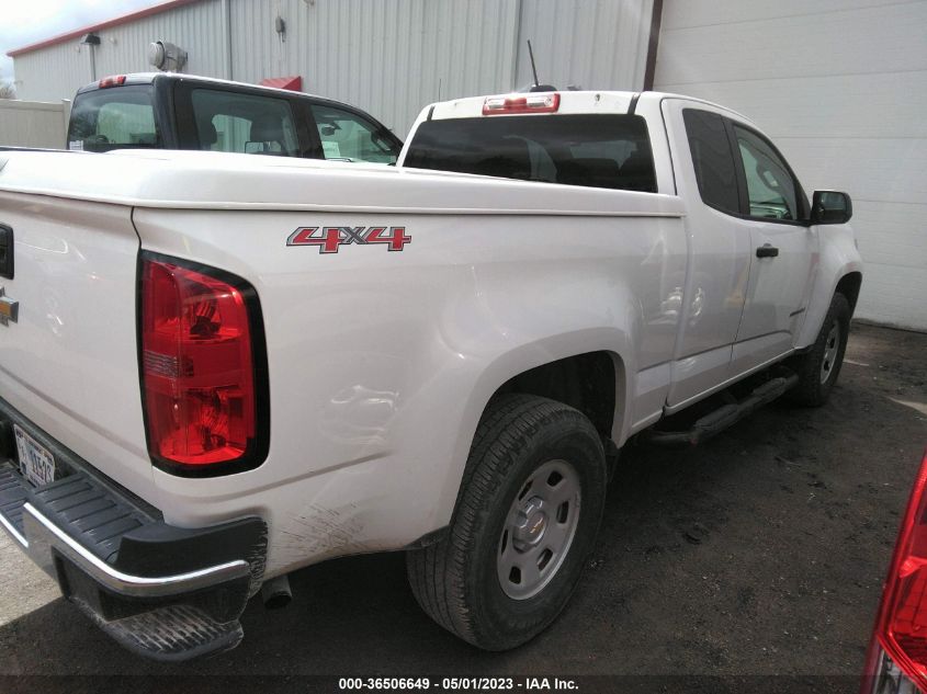 2016 CHEVROLET COLORADO 4WD WT - 1GCHTBEA2G1261965