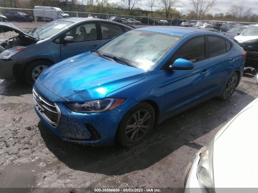 2018 HYUNDAI ELANTRA SEL - 5NPD84LF2JH242357