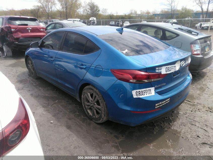 2018 HYUNDAI ELANTRA SEL - 5NPD84LF2JH242357