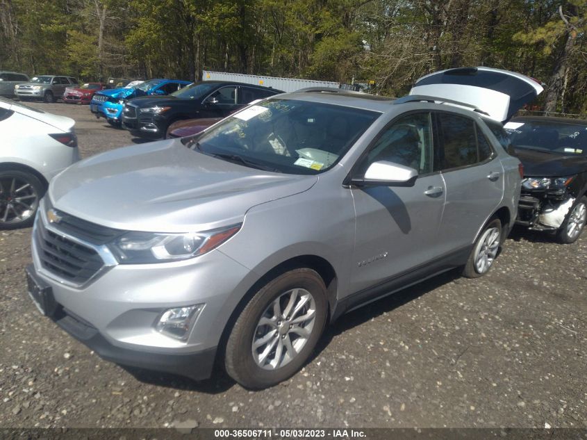 2020 CHEVROLET EQUINOX LT - 3GNAXUEV4LS642821