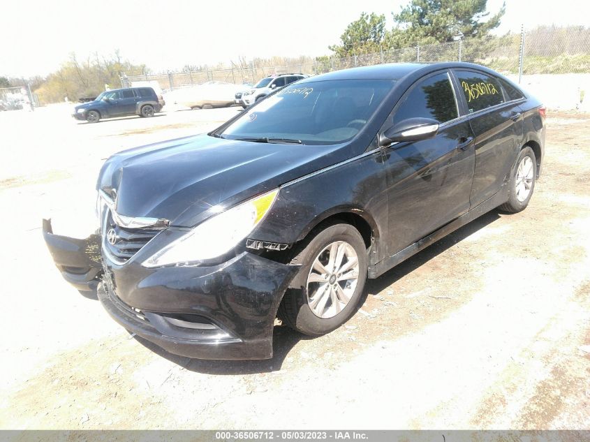 2014 HYUNDAI SONATA GLS - 5NPEB4AC3EH944692