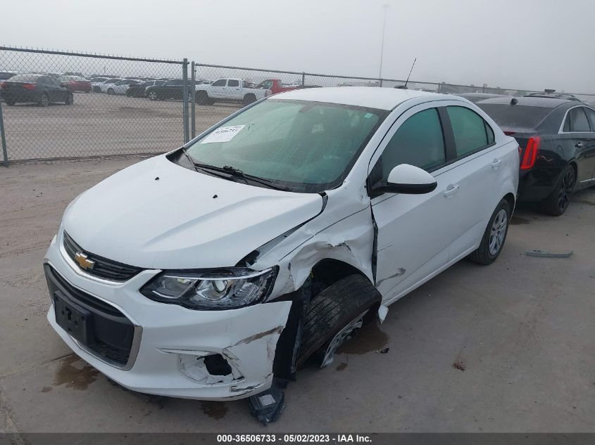 2017 CHEVROLET SONIC LS - 1G1JB5SHXH4122506