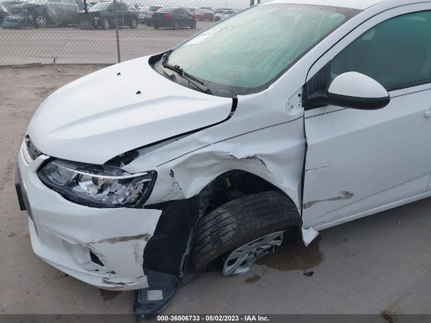 2017 CHEVROLET SONIC LS - 1G1JB5SHXH4122506
