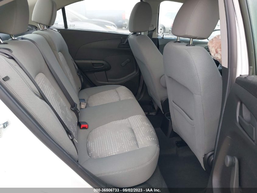 2017 CHEVROLET SONIC LS - 1G1JB5SHXH4122506