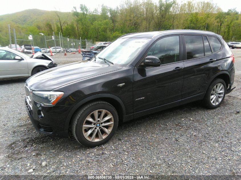 2016 BMW X3 XDRIVE28I - 5UXWX9C55G0D68610