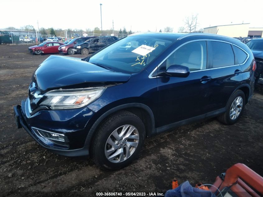 2015 HONDA CR-V EX-L - 2HKRM4H72FH663683