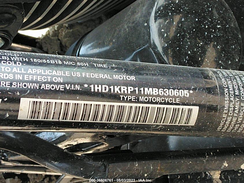 2021 HARLEY-DAVIDSON FLHXS - 1HD1KRP11MB630605