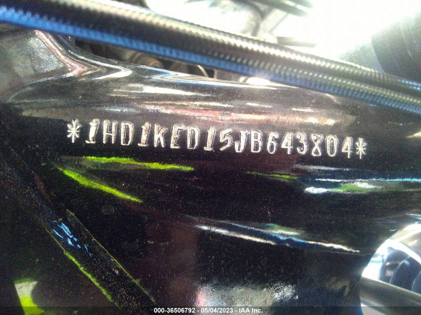 2018 HARLEY-DAVIDSON FLHTK ULTRA LIMITED - 1HD1KED15JB643804