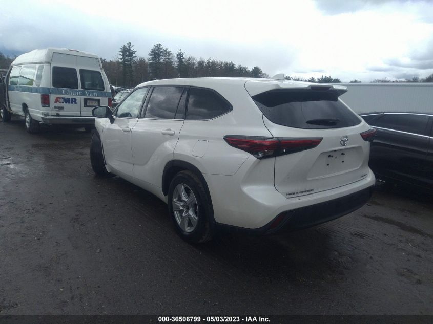 2020 TOYOTA HIGHLANDER LE/L - 5TDBZRBH6LS516273