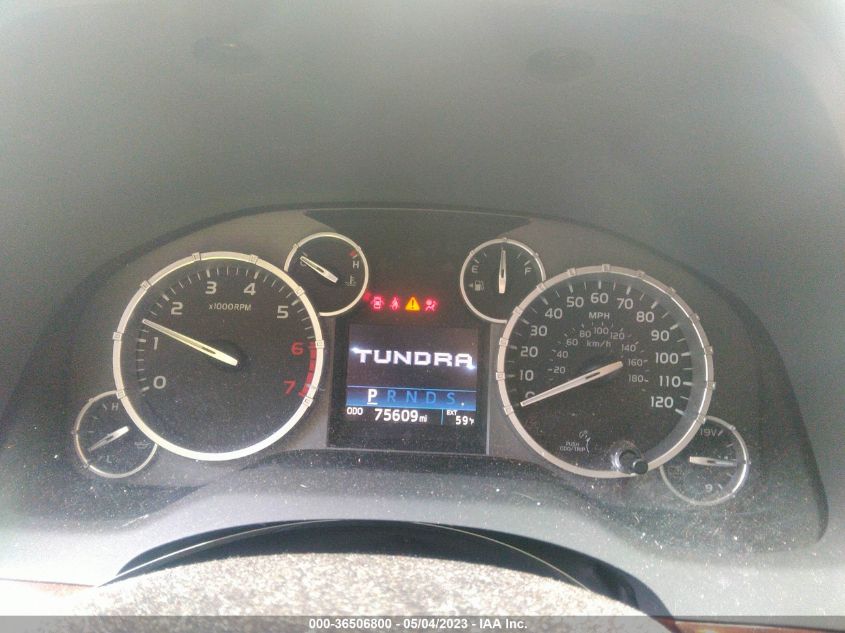 2017 TOYOTA TUNDRA 4WD LIMITED - 5TFHY5F13HX674560