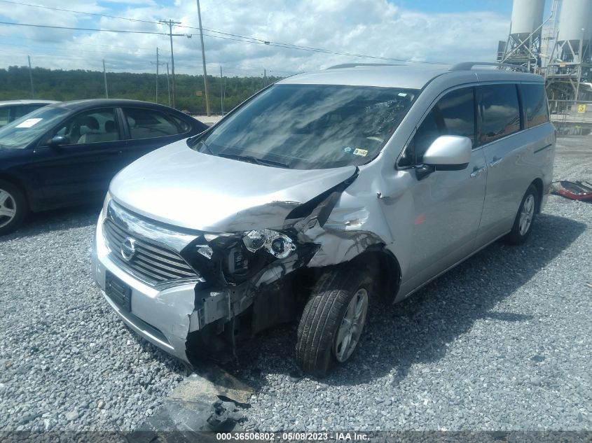 2016 NISSAN QUEST SV/S/PLATINUM/SL - JN8AE2KP3G9154417