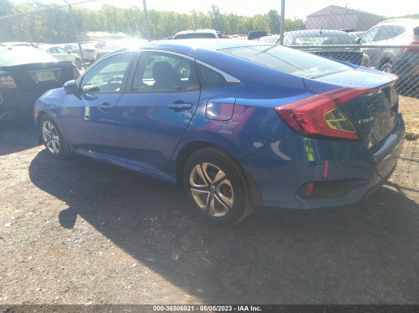 2017 HONDA CIVIC SEDAN LX - 19XFC2F67HE219985