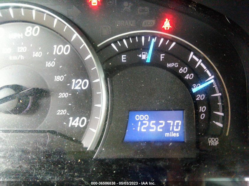 2013 TOYOTA CAMRY L/LE/SE/XLE - 4T4BF1FK4DR313199