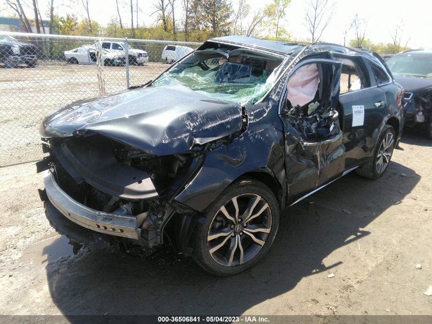 2019 ACURA MDX W/ADVANCE PKG - 5J8YD4H80KL013181