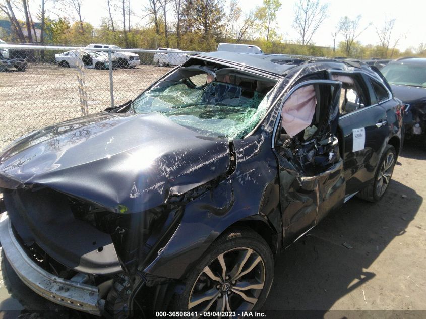 2019 ACURA MDX W/ADVANCE PKG - 5J8YD4H80KL013181