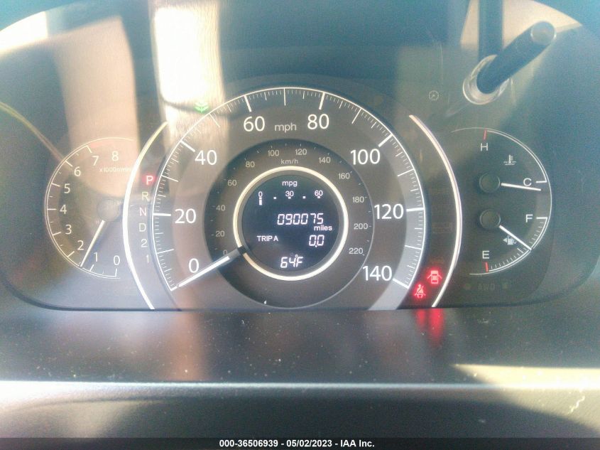 2013 HONDA CR-V EX-L - 5J6RM4H7XDL067773