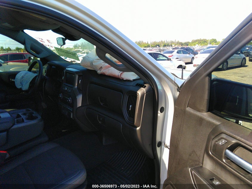 VIN 1GCPABEK3NZ522366 2022 CHEVROLET SILVERADO 1500 CUSTOM