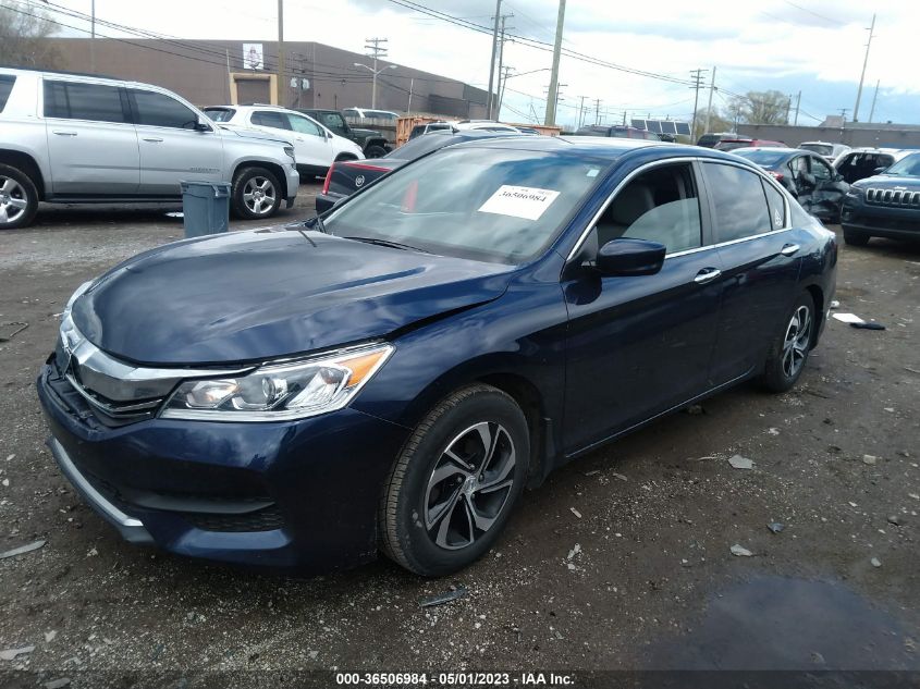2017 HONDA ACCORD SEDAN LX - 1HGCR2F3XHA272983