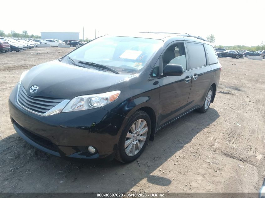 2015 TOYOTA SIENNA XLE - 5TDDK3DC2FS114363