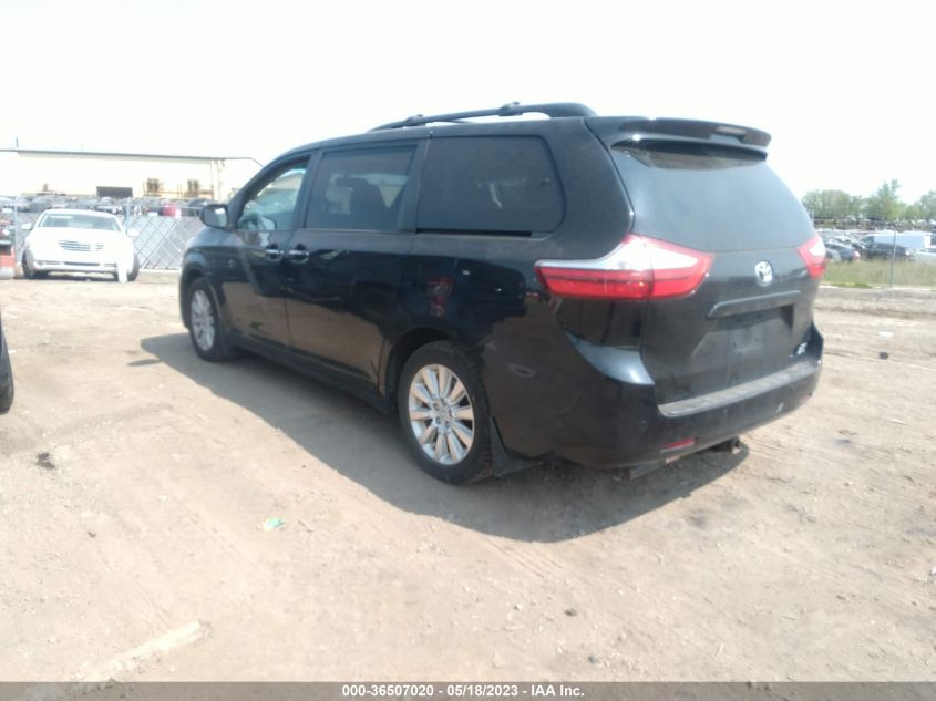 2015 TOYOTA SIENNA XLE - 5TDDK3DC2FS114363