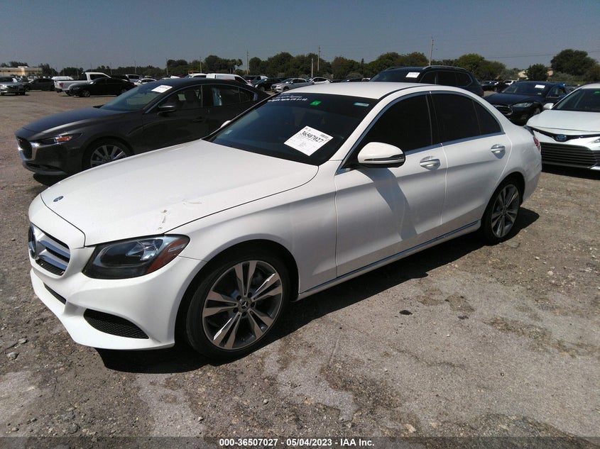 VIN 55SWF4JB8HU229554 2017 MERCEDES-BENZ C-CLASS C 300
