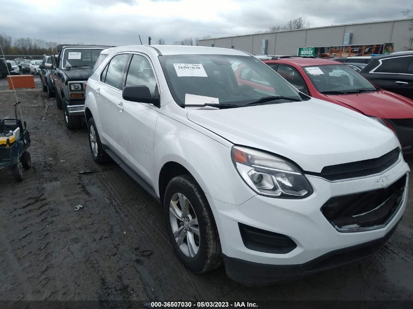 2017 CHEVROLET EQUINOX LS - 2GNALBEK6H1522849