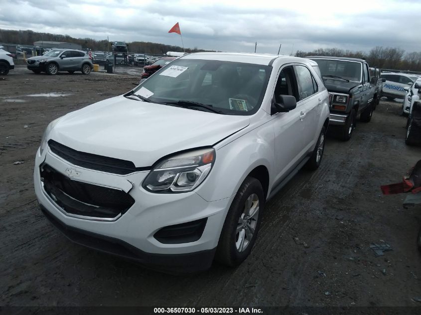 2017 CHEVROLET EQUINOX LS - 2GNALBEK6H1522849