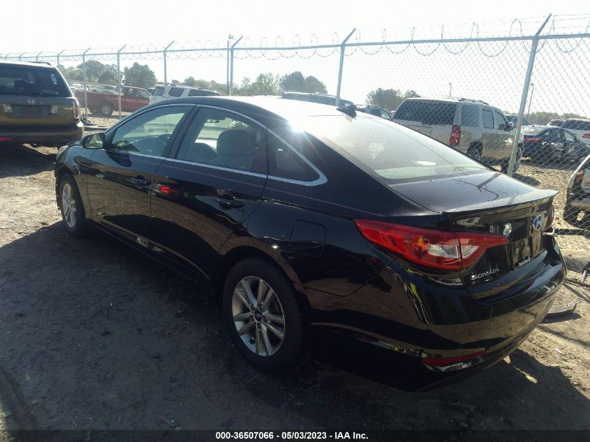 2016 HYUNDAI SONATA 2.4L - 5NPE24AF6GH410034