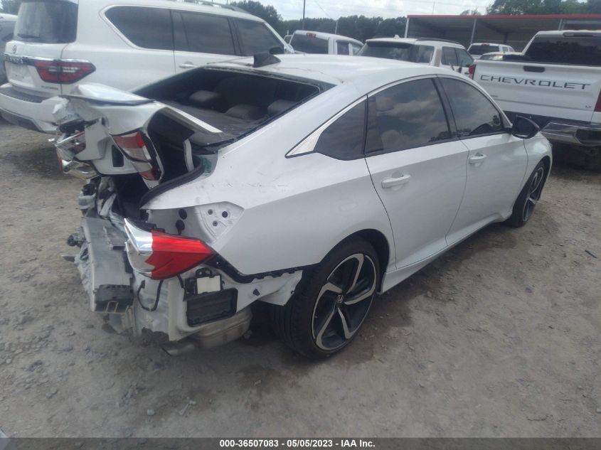 2022 HONDA ACCORD SEDAN SPORT - 1HGCV2F33NA018619