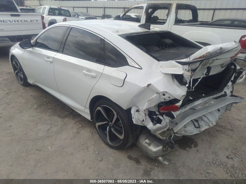 2022 HONDA ACCORD SEDAN SPORT - 1HGCV2F33NA018619