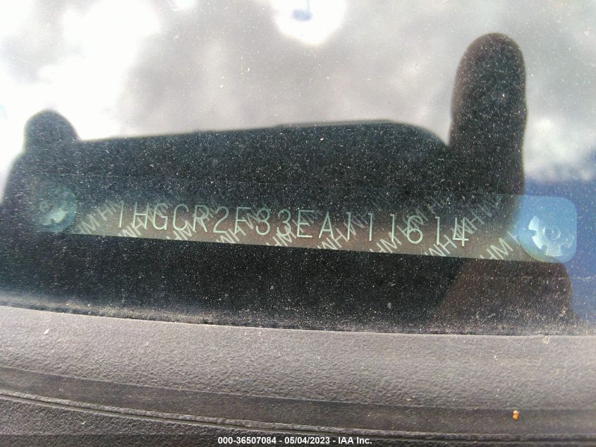 2014 HONDA ACCORD SEDAN LX - 1HGCR2F33EA111614
