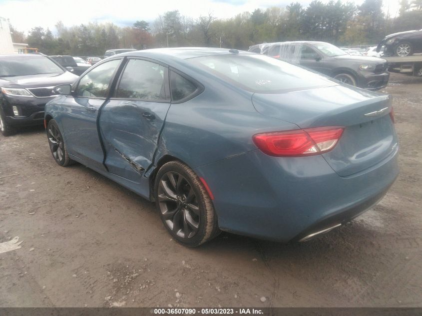 2015 CHRYSLER 200 S - 1C3CCCBB3FN565606