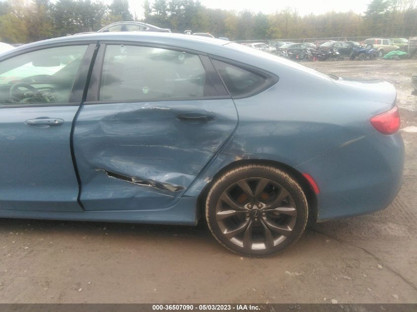 2015 CHRYSLER 200 S - 1C3CCCBB3FN565606