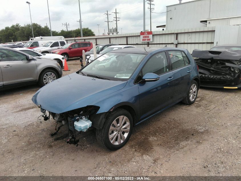 2021 VOLKSWAGEN GOLF TSI - 3VWG57AU7MM013354