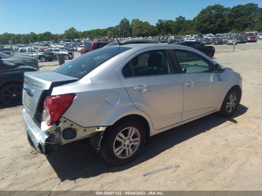 2014 CHEVROLET SONIC LT - 1G1JC5SH7E4171526
