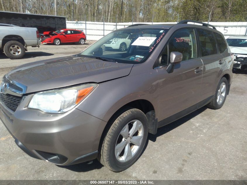 2014 SUBARU FORESTER 2.5I LIMITED - JF2SJAHC5EH557250