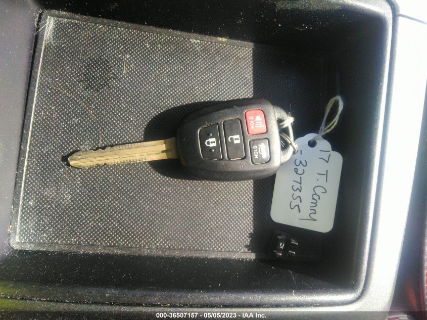 2017 TOYOTA CAMRY XLE/SE/LE/XSE - 4T1BF1FK7HU327355