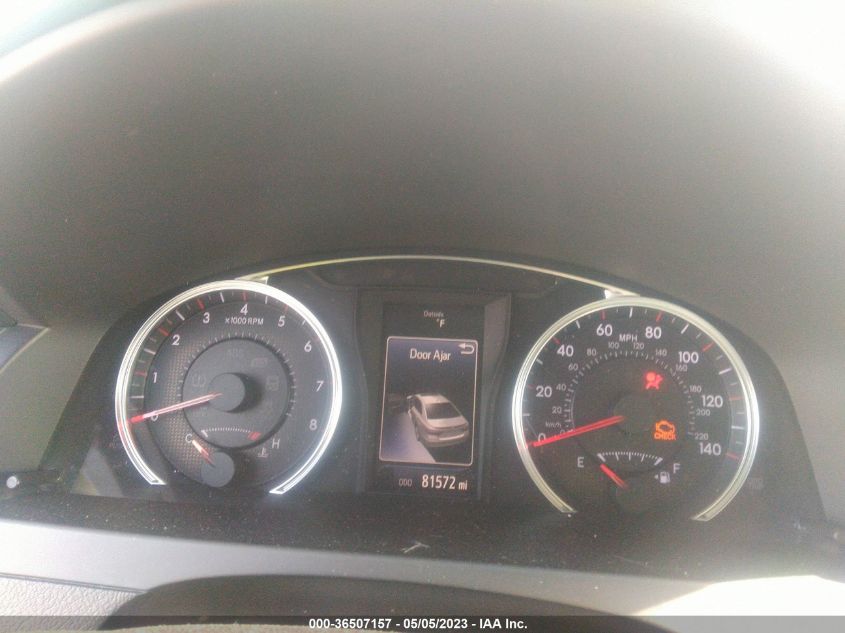 2017 TOYOTA CAMRY XLE/SE/LE/XSE - 4T1BF1FK7HU327355