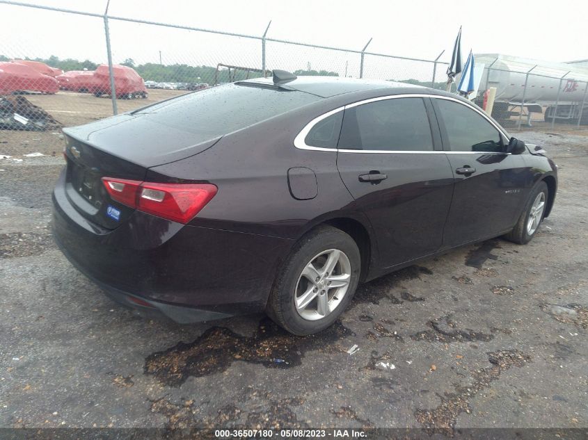 2020 CHEVROLET MALIBU LS - 1G1ZC5ST1LF106129