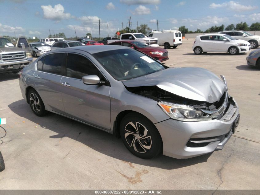 2016 HONDA ACCORD SEDAN LX - 1HGCR2F31GA070113