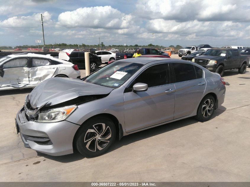 2016 HONDA ACCORD SEDAN LX - 1HGCR2F31GA070113