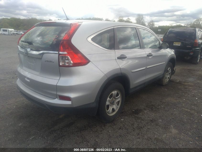 2016 HONDA CR-V LX - 5J6RM4H31GL114495