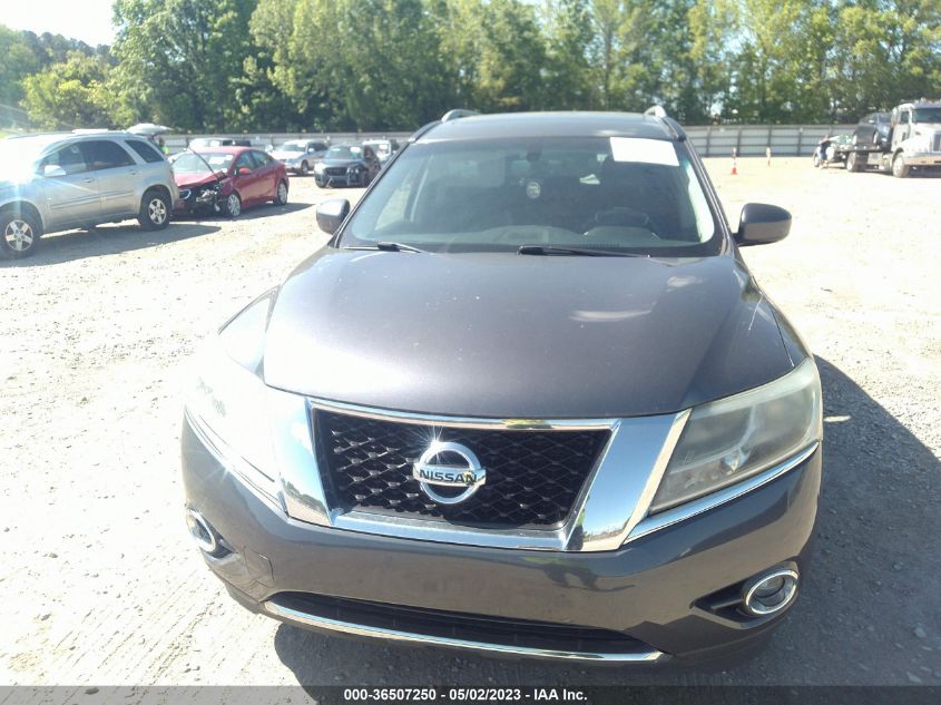2014 NISSAN PATHFINDER SL - 5N1AR2MMXEC734651