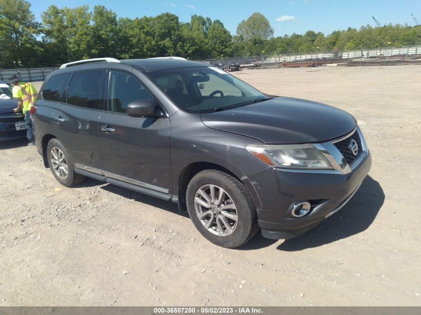 2014 NISSAN PATHFINDER SL - 5N1AR2MMXEC734651