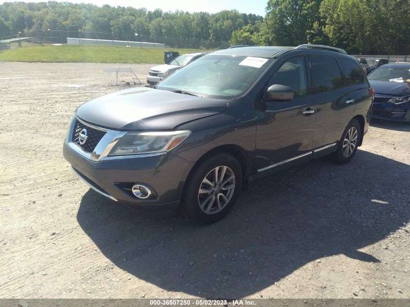 2014 NISSAN PATHFINDER SL - 5N1AR2MMXEC734651
