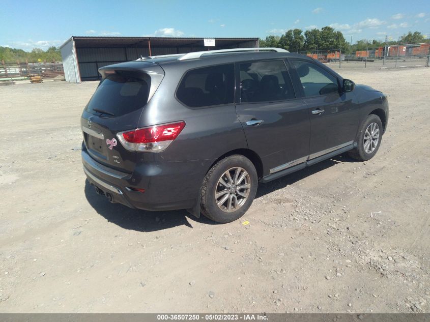 2014 NISSAN PATHFINDER SL - 5N1AR2MMXEC734651